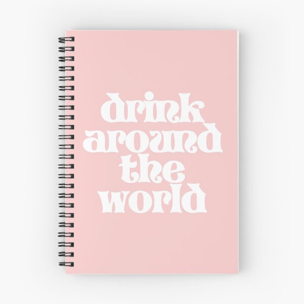 Item preview, Millennial Pink Drink Around the World designed and sold by FandomTrading.
