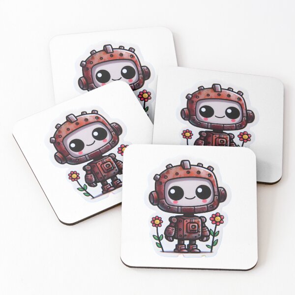 Item preview, Adorable Rusty Robot Decal designed and sold by AI-Only Creations.
