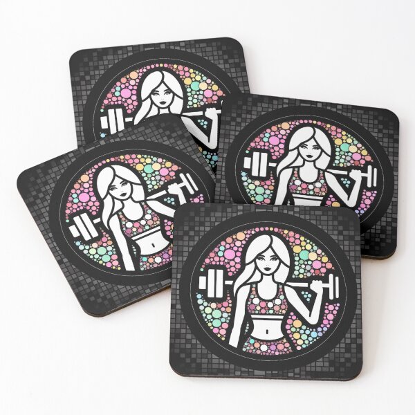 Item preview, Girl Barbell - Stylish and Motivating Design for Active Girls designed and sold by Tw1nsAIArt.