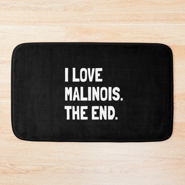Item preview, I Love Malinois The End Maligator Gift designed and sold by Guarddogdrive.