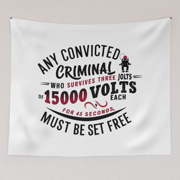 Item preview, Electric Justice: Freedom or Fate? designed and sold by NickTaroDesign.