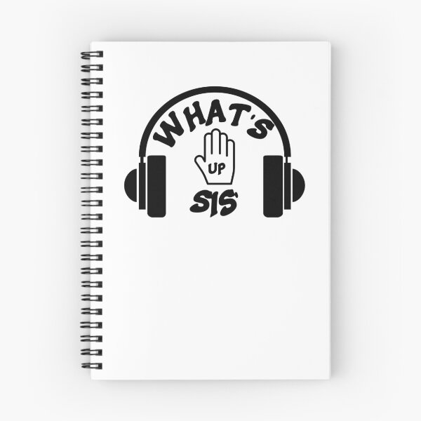 Item preview, What's Up Sis Hand Pointing Up With Headphones designed and sold by Hanlar.