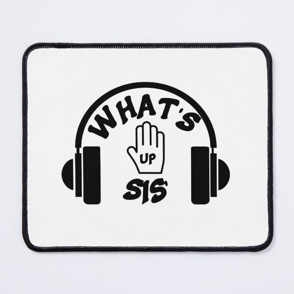 Item preview, What's Up Sis Hand Pointing Up With Headphones designed and sold by Hanlar.