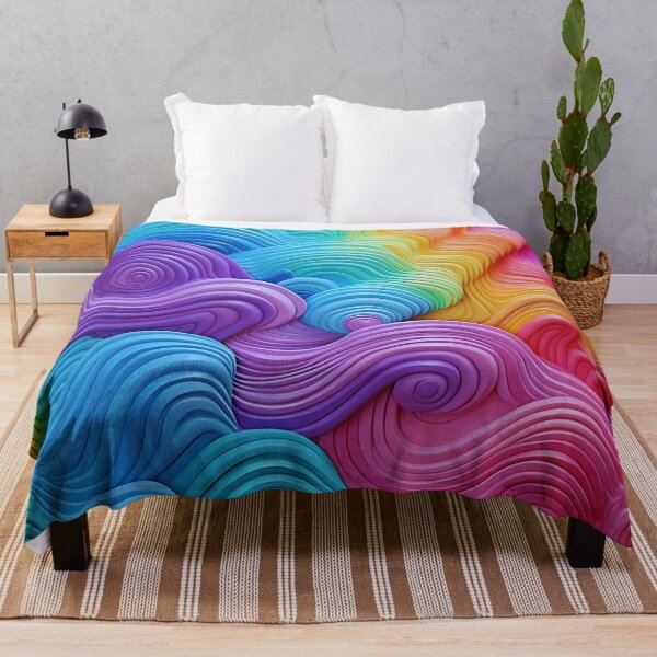 Item preview, Vibrant Swirl - 3D Textured Aesthetic designed and sold by GWTF-Designs.