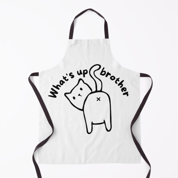 Item preview, What's up brother sketch funny cat designed and sold by TeeToop1.