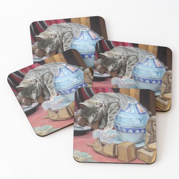 Item preview, A cat in a bazar designed and sold by StrigeArt.