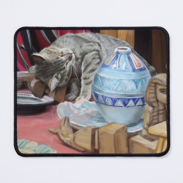 Item preview, A cat in a bazar designed and sold by StrigeArt.