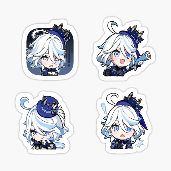 Item preview, Chibi Furina pack designed and sold by Art gallery.