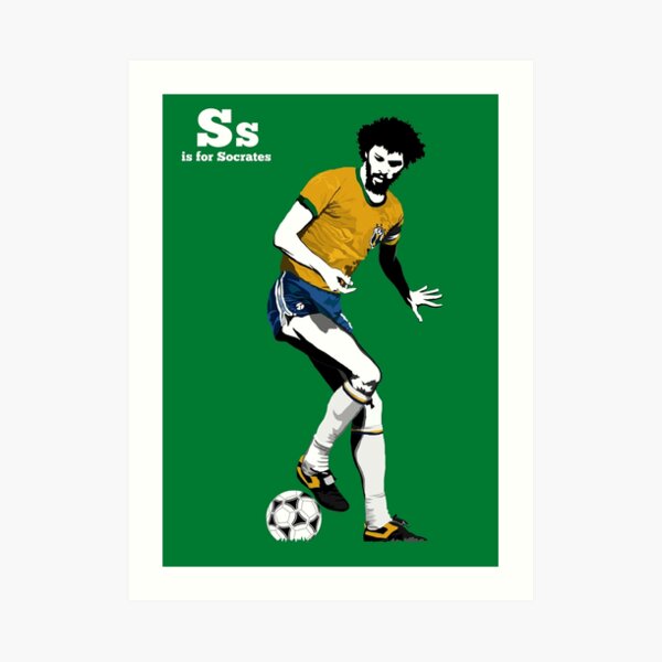 S is for Socrates Art Print