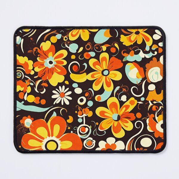 Item preview, 70s Inspired Retro Floral Design designed and sold by Tom-Johnson.