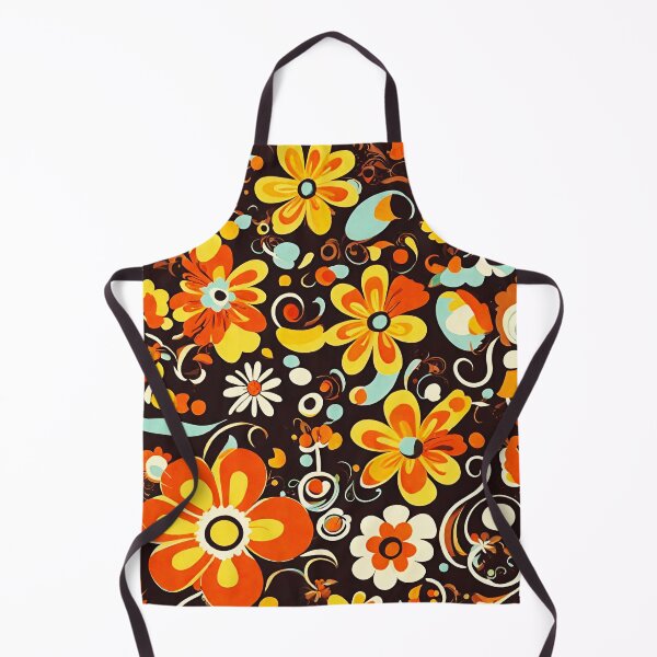 Item preview, 70s Inspired Retro Floral Design designed and sold by Tom-Johnson.