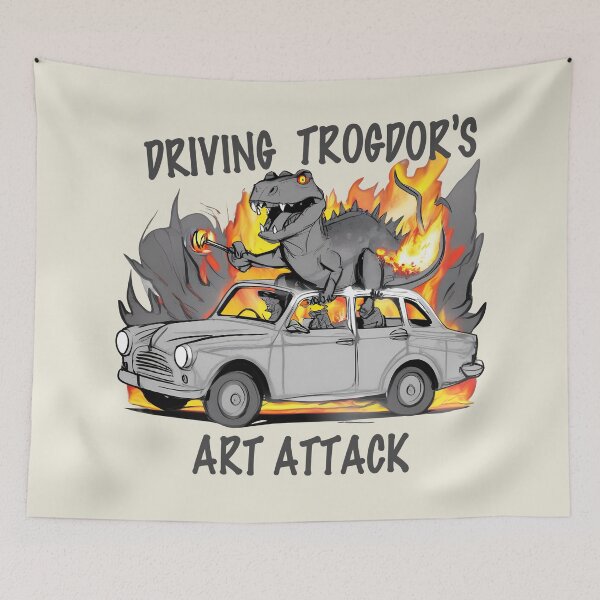 Item preview, Trogdor's Masterpiece designed and sold by @ndrys.
