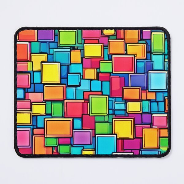 Item preview, Vibrant Box Patterns: Comic Cartoon Art designed and sold by Health And Fitness Posts e-Store.