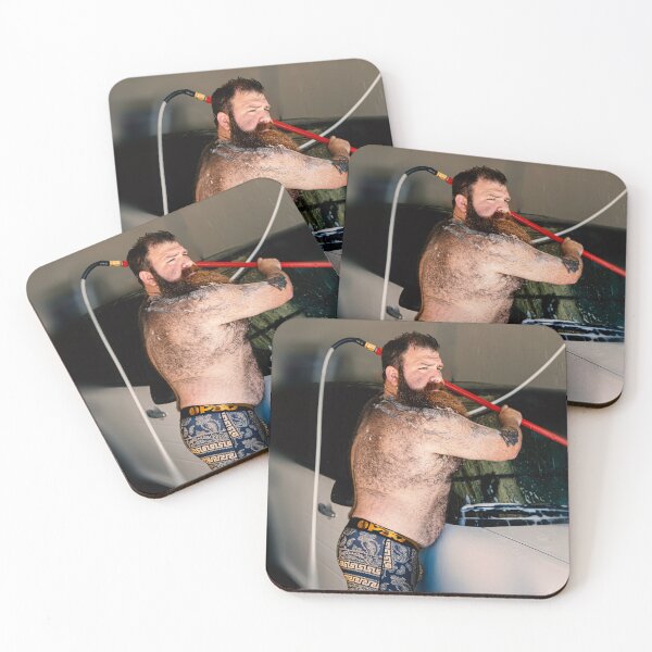 Item preview, Bearded Man Washing Car designed and sold by Other Kafka Art.