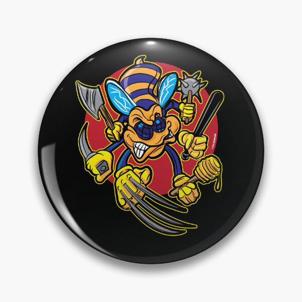 Item preview, Gartoon Killer Bee with weapons designed and sold by eShirtLabs.
