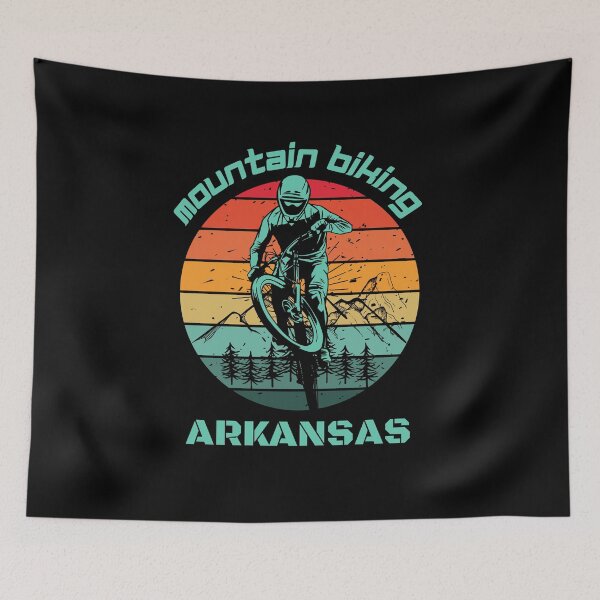 Item preview, Mountain Biking Arkansas designed and sold by Guess4best.