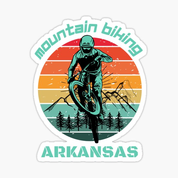 Item preview, Mountain Biking Arkansas designed and sold by Guess4best.