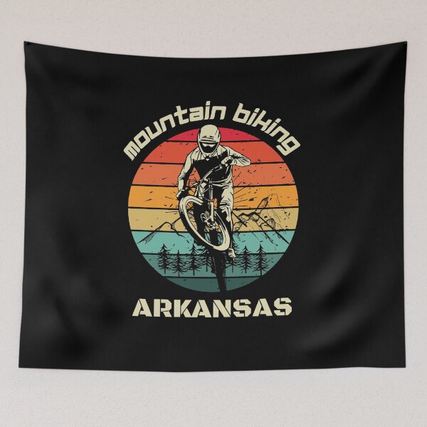 Item preview, Mountain Biking Arkansas designed and sold by Guess4best.
