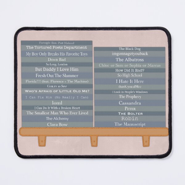 Item preview, The Tortured Poets Department Bookshelf designed and sold by Libby :).