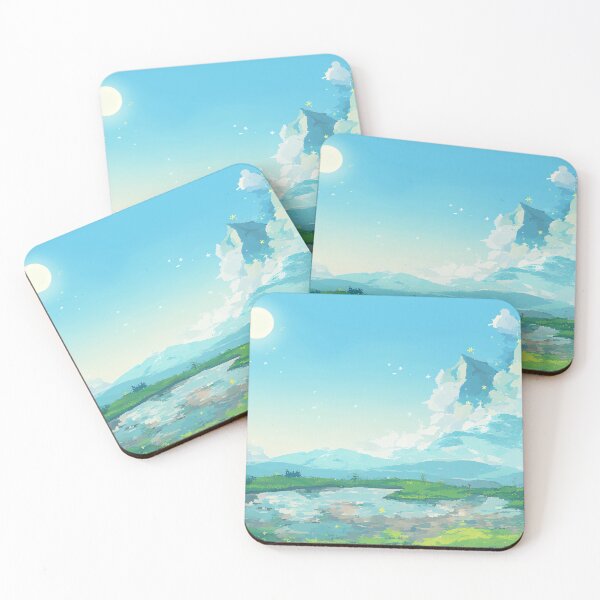 Item preview, Moonlit Serenity: Tranquil Mountain Waterscape designed and sold by Eternalstella.
