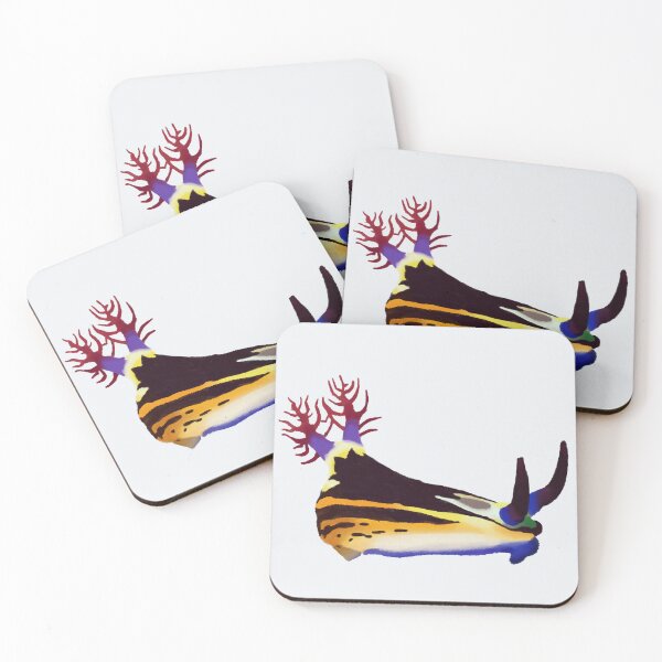 Item preview, Nudibranch - sea slug - Nembrotha megalocera designed and sold by Poulpimousse.