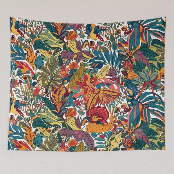 Item preview, Tropical Harmony Flower Pattern designed and sold by Haji  Kamora.