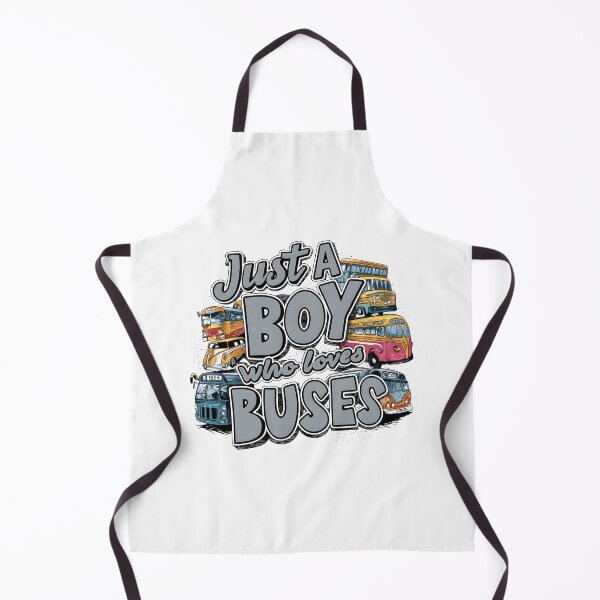 Item preview, Just a Boy Who Loves Buses Cute Bus Lover Kids designed and sold by cimibaka25.