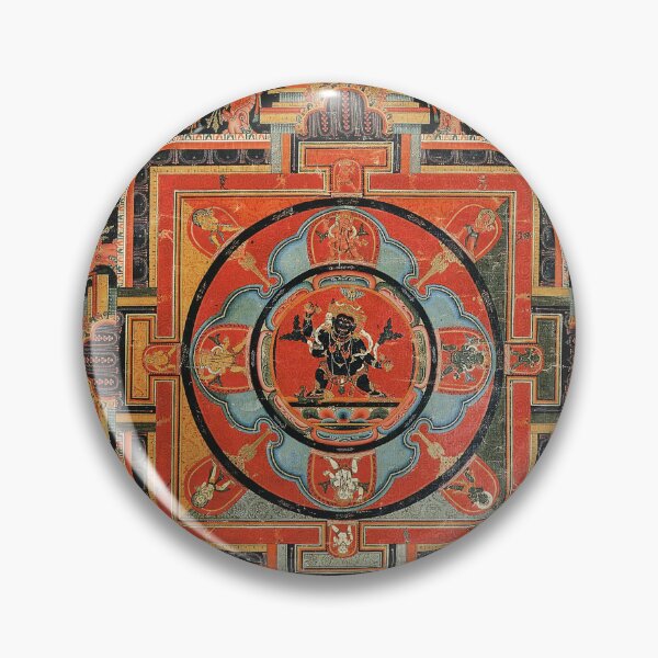 Item preview, Mandala 195 Buddhist Mandala Mahachakra 1400s designed and sold by GuyBlank.