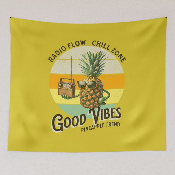Item preview, Pineapple Trend Amateur Radio Ham Radio Cool Gifts For Amateur Radio Lovers Radio Operator Amateur Radio Enthusiast Distressed Vintage designed and sold by Waves-of-Art.