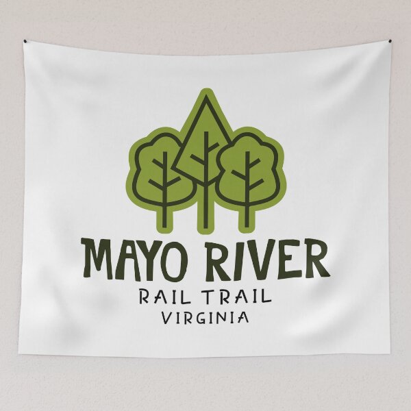 Item preview, Mayo River Rail Trail Virginia Trees designed and sold by bivenart.