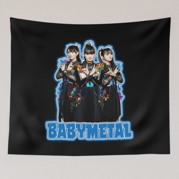 Item preview, BABYMETAL, Blue Glow, Unique Fan Art  designed and sold by Burn-Ego.
