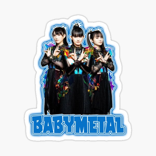 Artikel-Vorschau von BABYMETAL, Blaues Leuchten, Einzigartige Fan-Kunst, designt und verkauft von Burn-Ego.