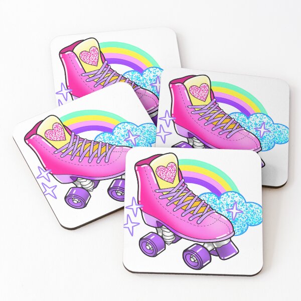 Artikelvorschau, Rollschuh Regenbogen Wolke entworfen und verkauft von NikiiNeko.