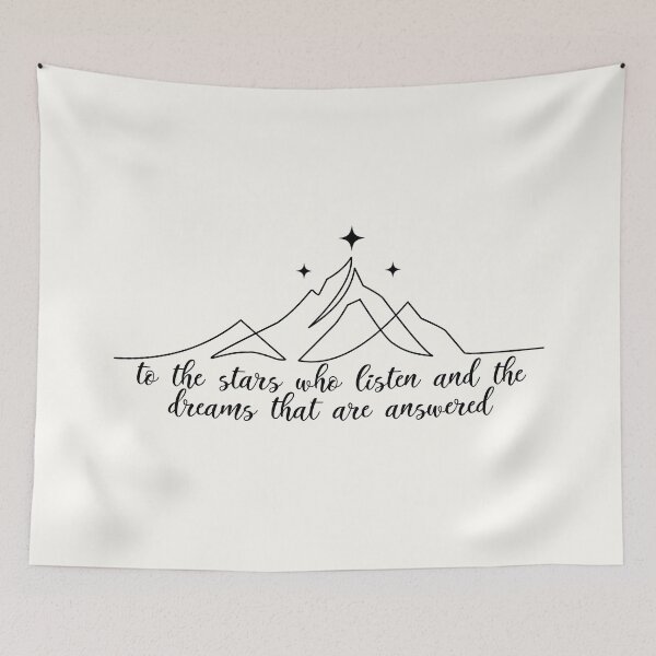 Item preview, Court of Dreams - To the stars who listen, and the dreams that are answered  designed and sold by Neadoodles.