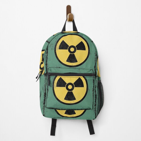 Item preview, Distressed Vintage Retro Atomic Yellow, Black and Green Radioactive designed and sold by Angry Swan Designs.