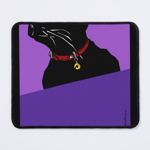 Item preview, “PURRple Pawlette” designed and sold by vivamagenta.