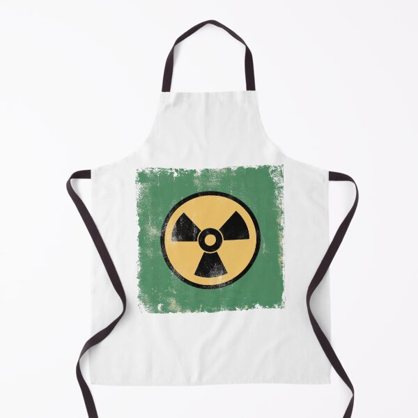 Item preview, Distressed Vintage Retro Atomic Yellow, Black and Green Radioactive designed and sold by Angry Swan Designs.
