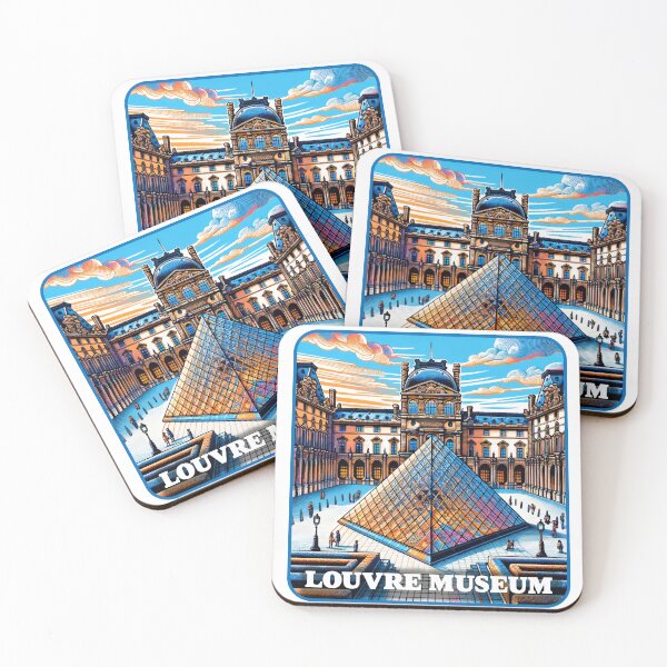 Item preview, Louvre Museum Paris France designed and sold by NPStudio.