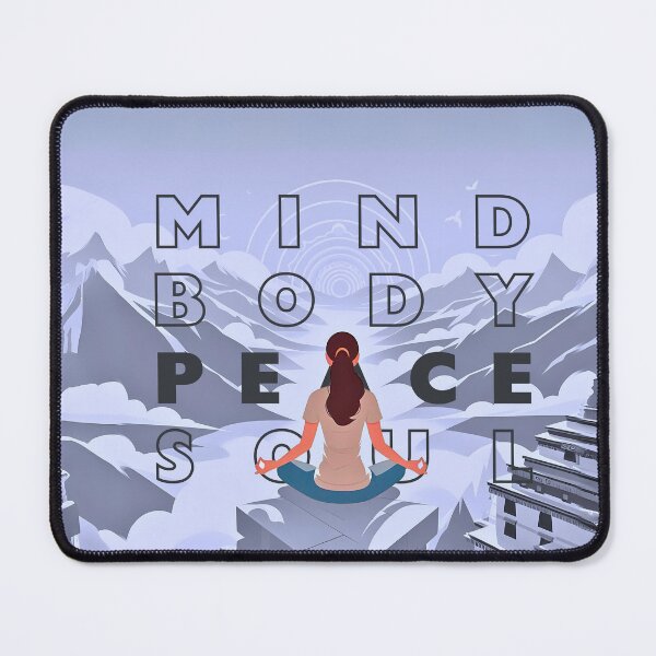 Item preview, Yoga Instructor on Tibet Mountain designed and sold by wellydesigns.