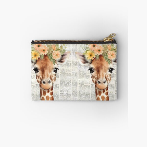 Item preview, Giraffe t-shirts, nature t-shirts, cute wild animal t-shirts, vintage style t-shirts. ,newspaper designed and sold by BeYourself1993.