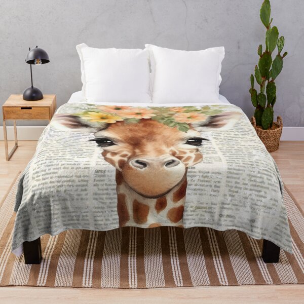 Item preview, Giraffe t-shirts, nature t-shirts, cute wild animal t-shirts, vintage style t-shirts. ,newspaper designed and sold by BeYourself1993.