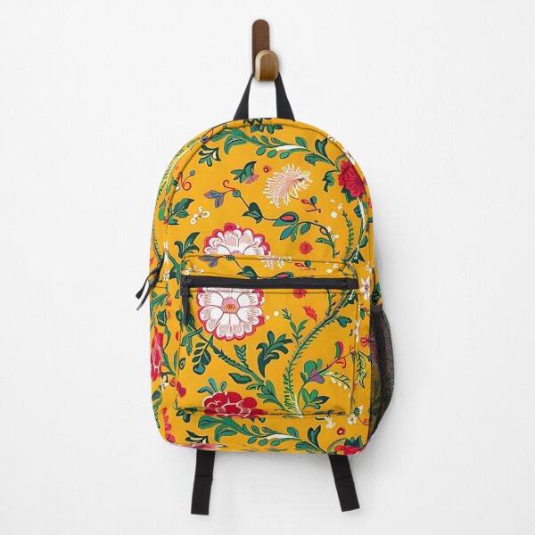 Item preview, A lush floral tapestry in golden hues designed and sold by Haji Kamora.