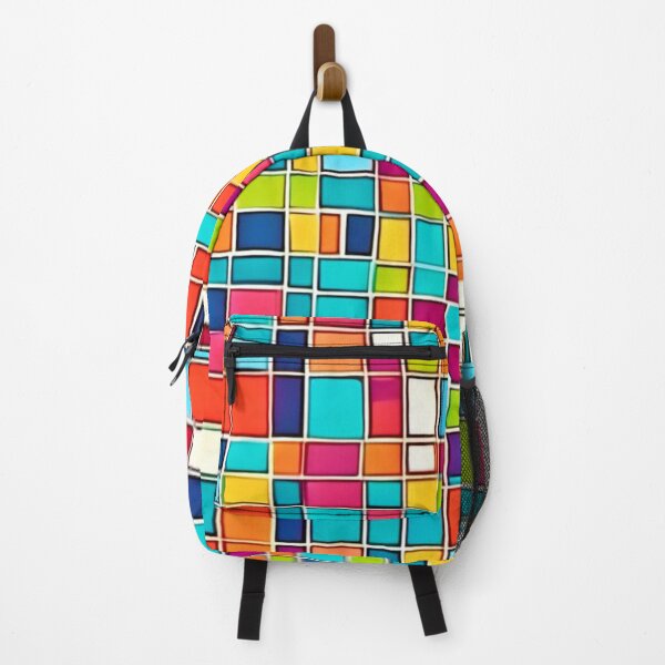 Item preview, Vibrant Comic Art in Colorful Squares designed and sold by Health And Fitness Posts e-Store.