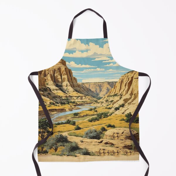 Item preview, Theodore Roosevelt National Park USA Vintage Travel Tourism designed and sold by TravelersGems.