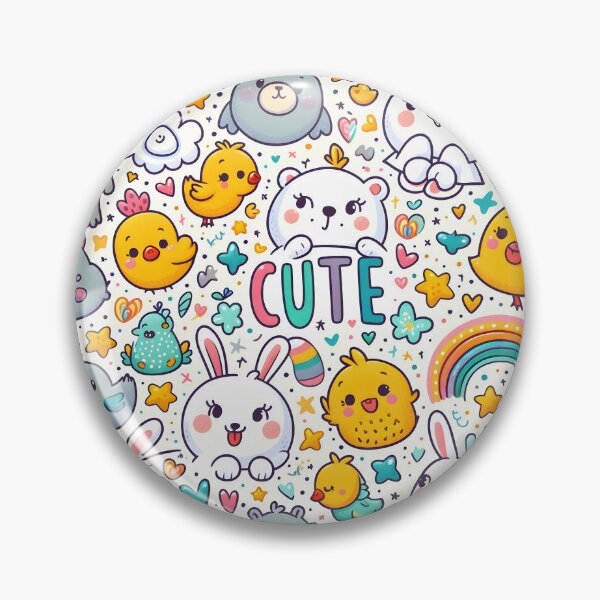 Item preview, Whimsical Animal Fun: Cute Children's Pattern designed and sold by AI-Only Creations.
