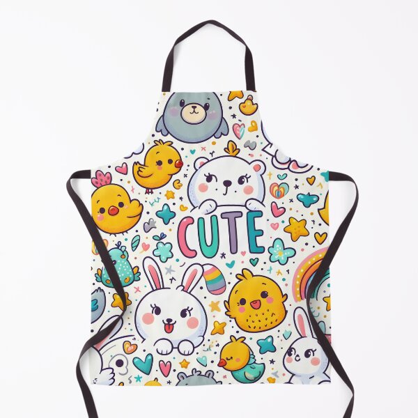 Item preview, Whimsical Animal Fun: Cute Children's Pattern designed and sold by AI-Only Creations.