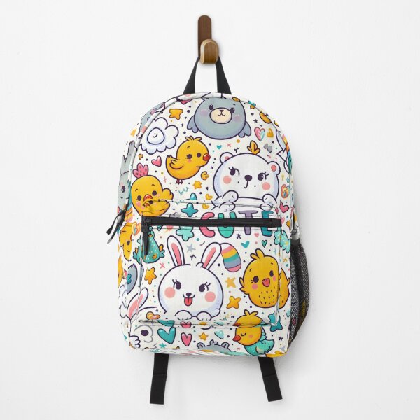 Item preview, Whimsical Animal Fun: Cute Children's Pattern designed and sold by AI-Only Creations.
