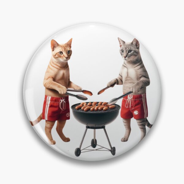Item preview, grilling cats designed and sold by maypp.