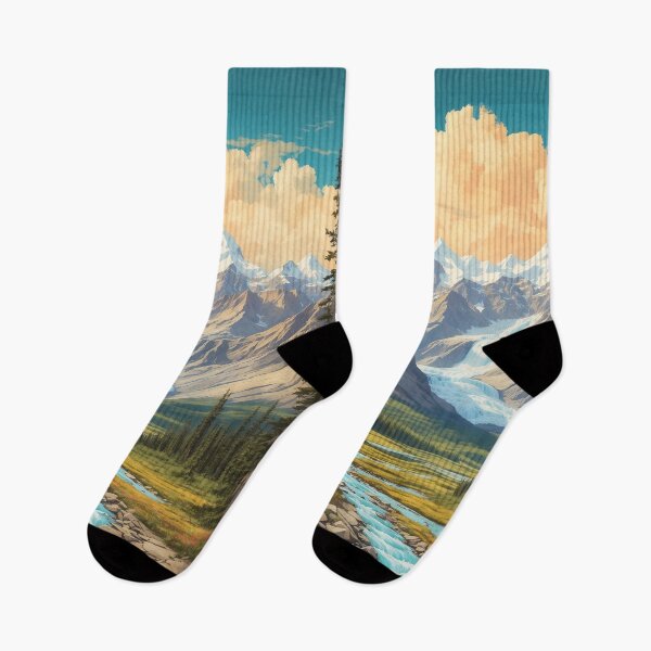 Item preview, Wrangell St Elias National Park USA Vintage Travel Tourism  designed and sold by TravelersGems.