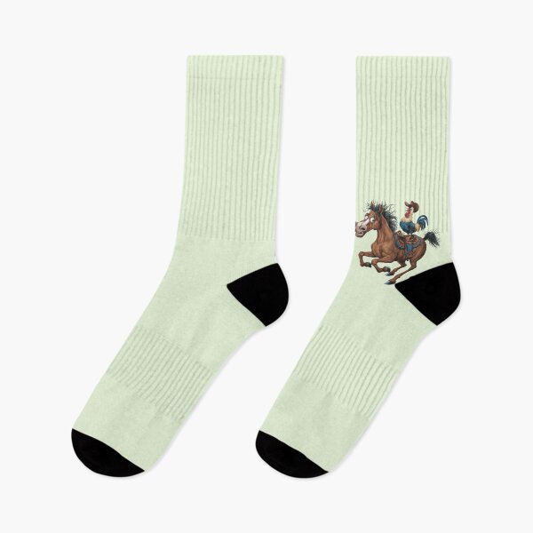 Item preview, Cowboy rooster on horseback designed and sold by MagelliShop.
